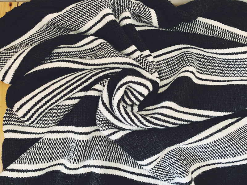 Tunisian Crochet Nordic Blanket Pattern