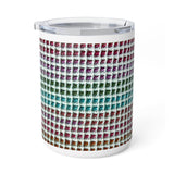 Our Emmy Blanket Print Travel Mug - Insulated Crochet Coffee Mug for College or Home - Cozy Insulated Mug for Dorm Life, or Office Days - Perfect Gift for Crocheters or Students