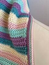 Textured Crochet Baby Blanket Pattern – The Avery