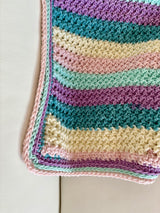 Textured Crochet Baby Blanket Pattern – The Avery