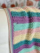 Textured Crochet Baby Blanket Pattern – The Avery