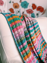 Shell Stitch Crochet Blanket Pattern – The Felicity
