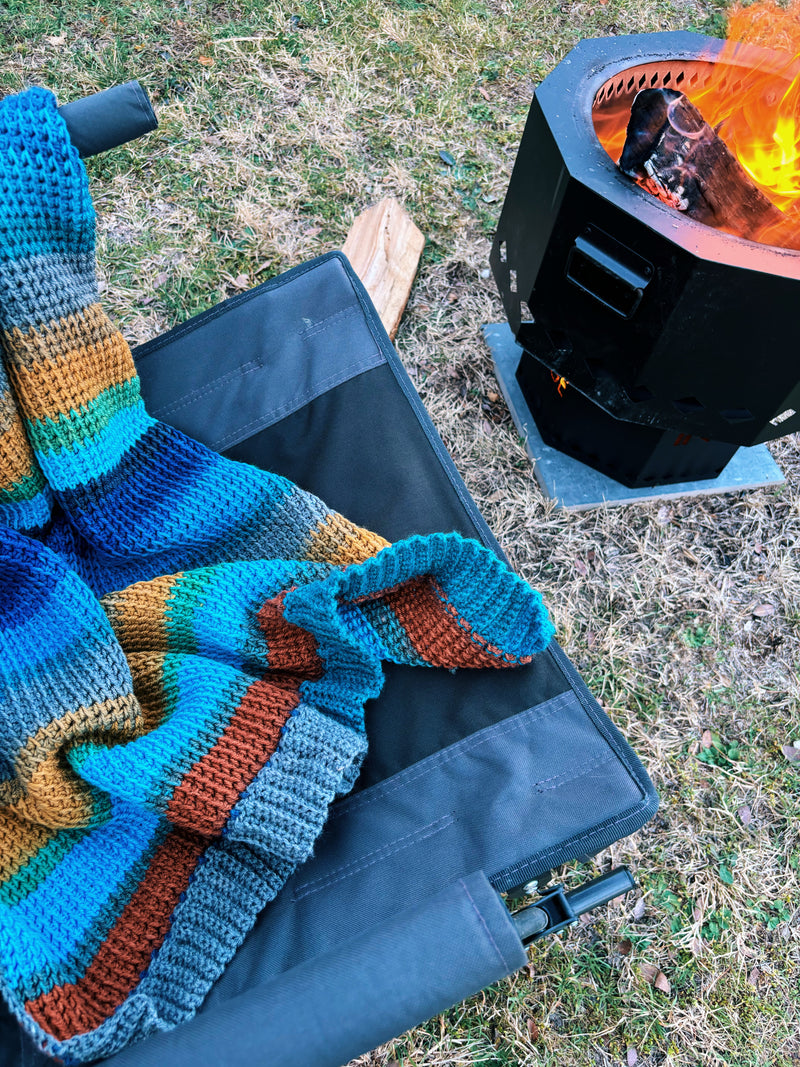 Tunisian Crochet Camping Blanket Pattern | The Quinn