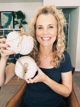 Tunisian Crochet Pumpkin Pattern – 3 Sizes | Fall Crochet Decor