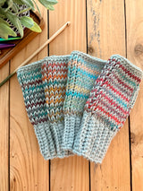 Tunisian Crochet Fingerless Gloves Crochet Pattern