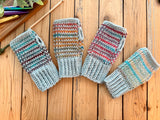 Tunisian Crochet Fingerless Gloves Crochet Pattern