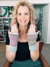 Tunisian Crochet Fingerless Gloves Crochet Pattern