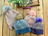 Lots of Love Beanie – Tunisian Crochet Hat Pattern (Baby to Adult Large)