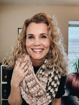 Tunisian Crochet Infinity Scarf Pattern