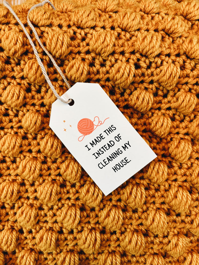 Random Funny Tags Printable Funny Gift Tags - Funny Double Sided Gift Tags - Crochet Gif ...