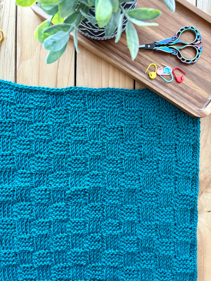 Tunisian Crochet Dishcloth Pattern | Washcloth Pattern (Copy)