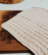 Tunisian Crochet Waffle Stitch Dishcloth Pattern