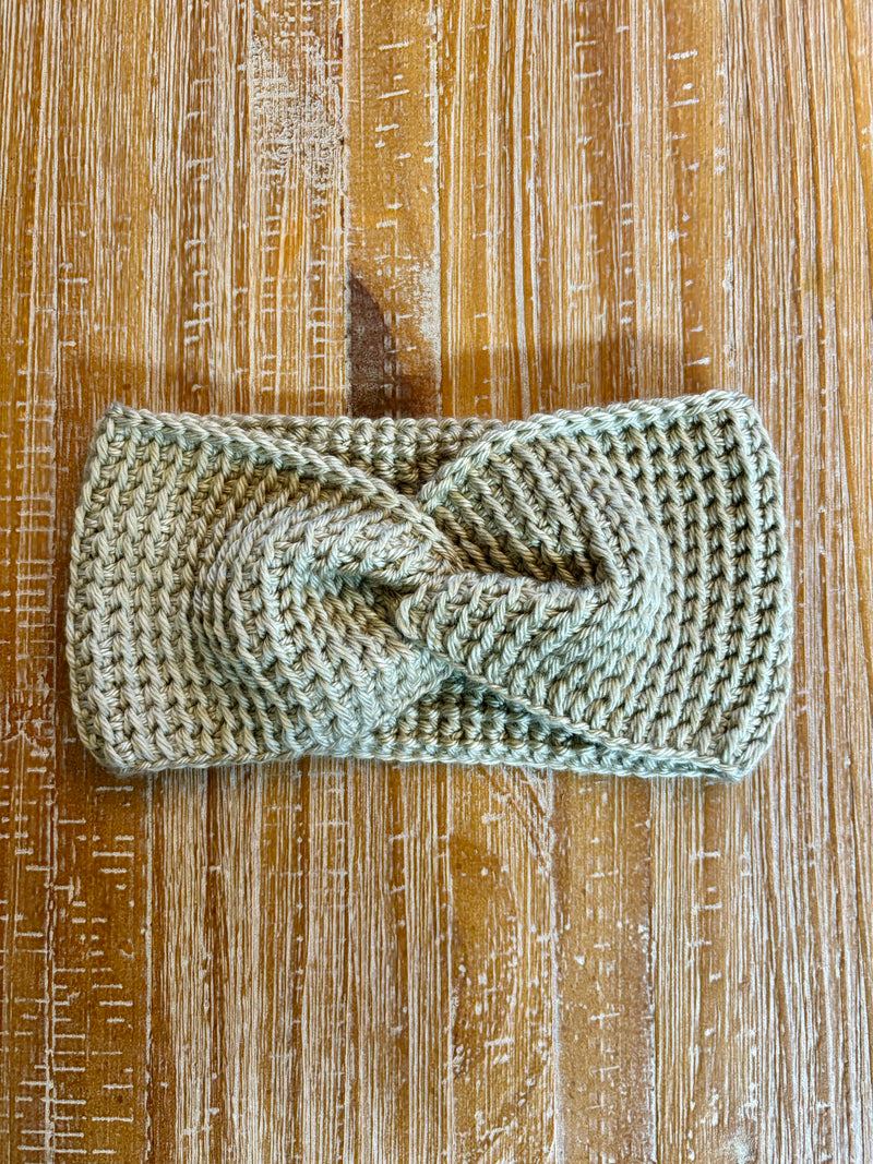 Tunisian Crochet Ear Warmer Pattern