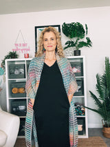 Tunisian Crochet Blanket Scarf Pattern | Free Crochet Blanket Scarf Pattern PDF