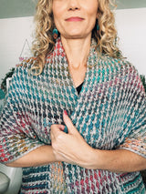 Tunisian Crochet Blanket Scarf Pattern | Free Crochet Blanket Scarf Pattern PDF