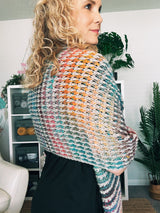 Tunisian Crochet Blanket Scarf Pattern | Free Crochet Blanket Scarf Pattern PDF