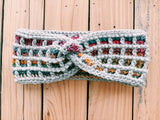 Tunisian Crochet Waffle Stitch Ear Warmer Pattern