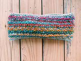 Tunisian Crochet Waffle Stitch Ear Warmer Pattern