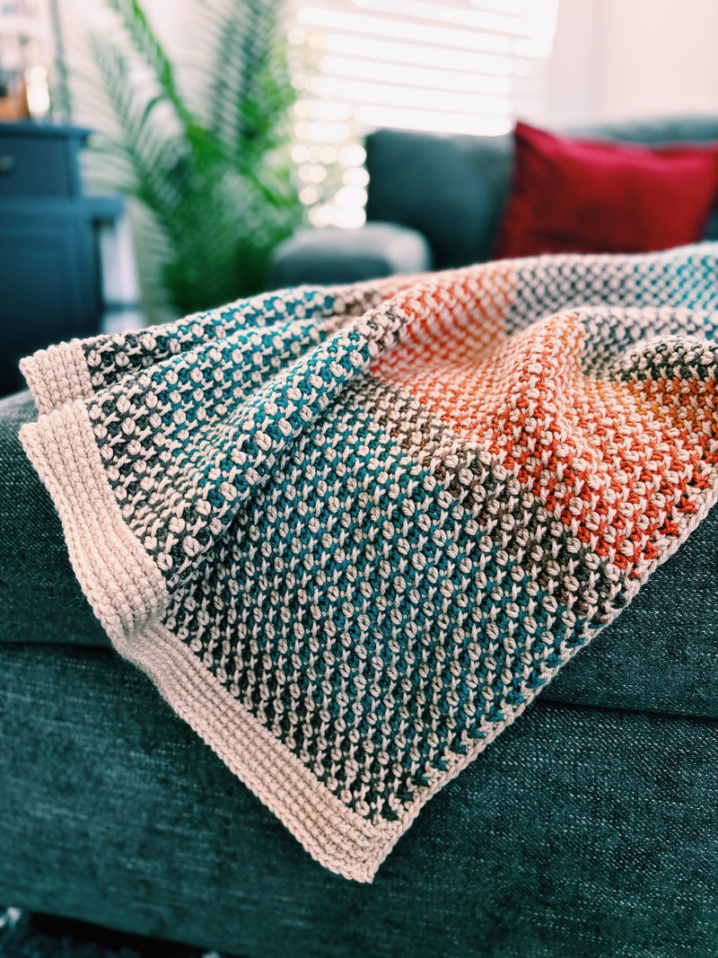 Tunisian Crochet Pattern Bundle w/ VIDEOS | Tunisian Crochet Blanket Pattern | Tunisian Crochet Beanie Pattern | Tunisian Crochet Scarf | 5 Patterns Included!