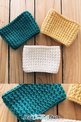 Tunisian Crochet Cup Cozy Pattern (Beginner-Friendly PDF)