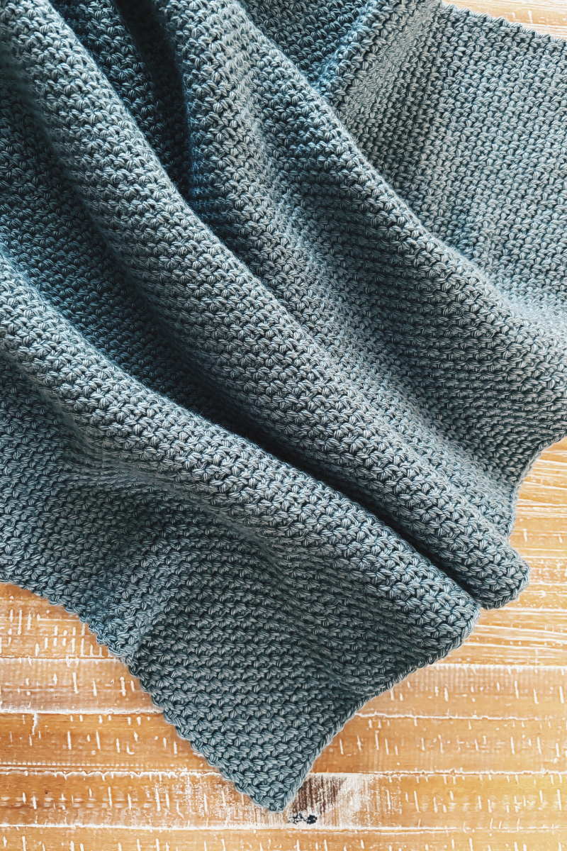 Linen Stitch Crochet Blanket Pattern