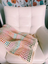Waffle Stitch Crochet Blanket Pattern – The Emmy