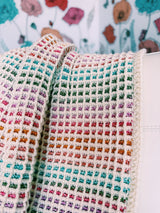 Waffle Stitch Crochet Blanket Pattern – The Emmy