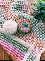 Waffle Stitch Crochet Blanket Pattern – The Emmy