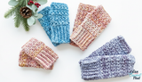 Crochet Fingerless Gloves, Mosaic Crochet Star Stitch Fingerless Gloves Pattern, Multiple Sizes (PDF Pattern)