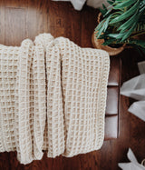 Tunisian Crochet Waffle Stitch Blanket Pattern