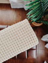 Tunisian Crochet Waffle Stitch Blanket Pattern