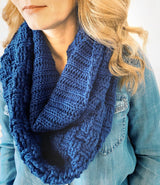 The Hannah Crochet Infinity Scarf