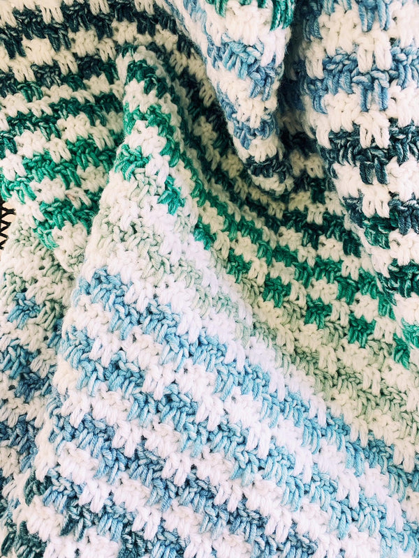 Textured Crochet Blanket Pattern
