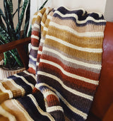 Tunisian Crochet Blanket Pattern - The Griffin