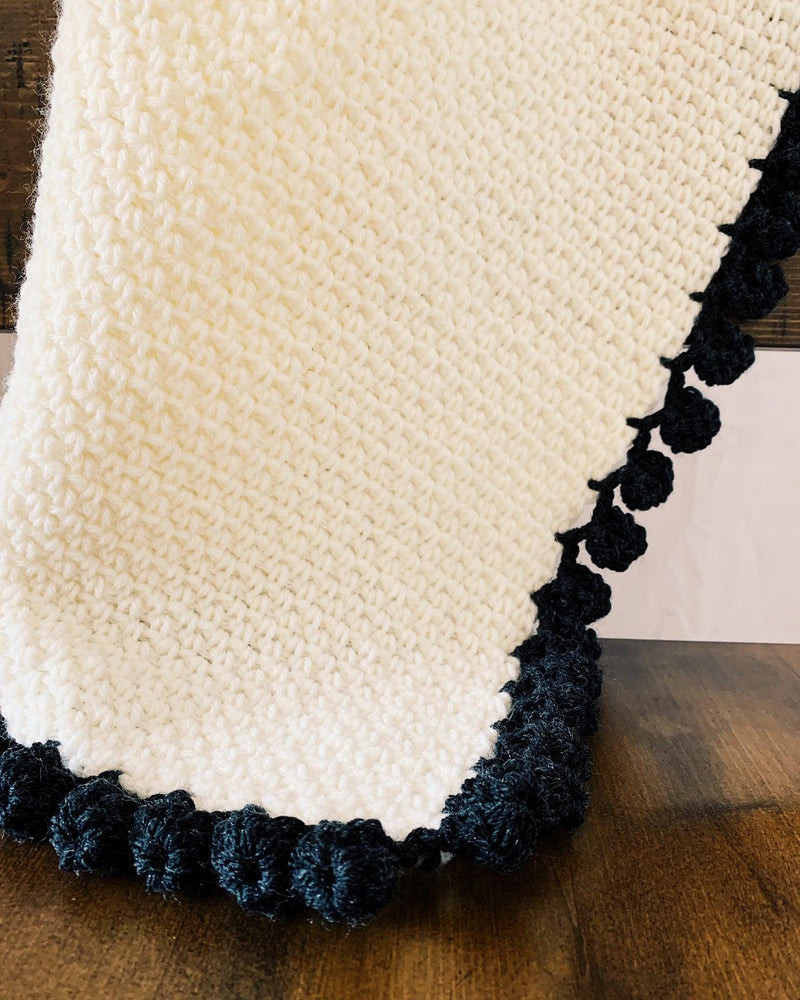 Free Crochet Borders Bernat Baby Blanket Edging Double Crochet