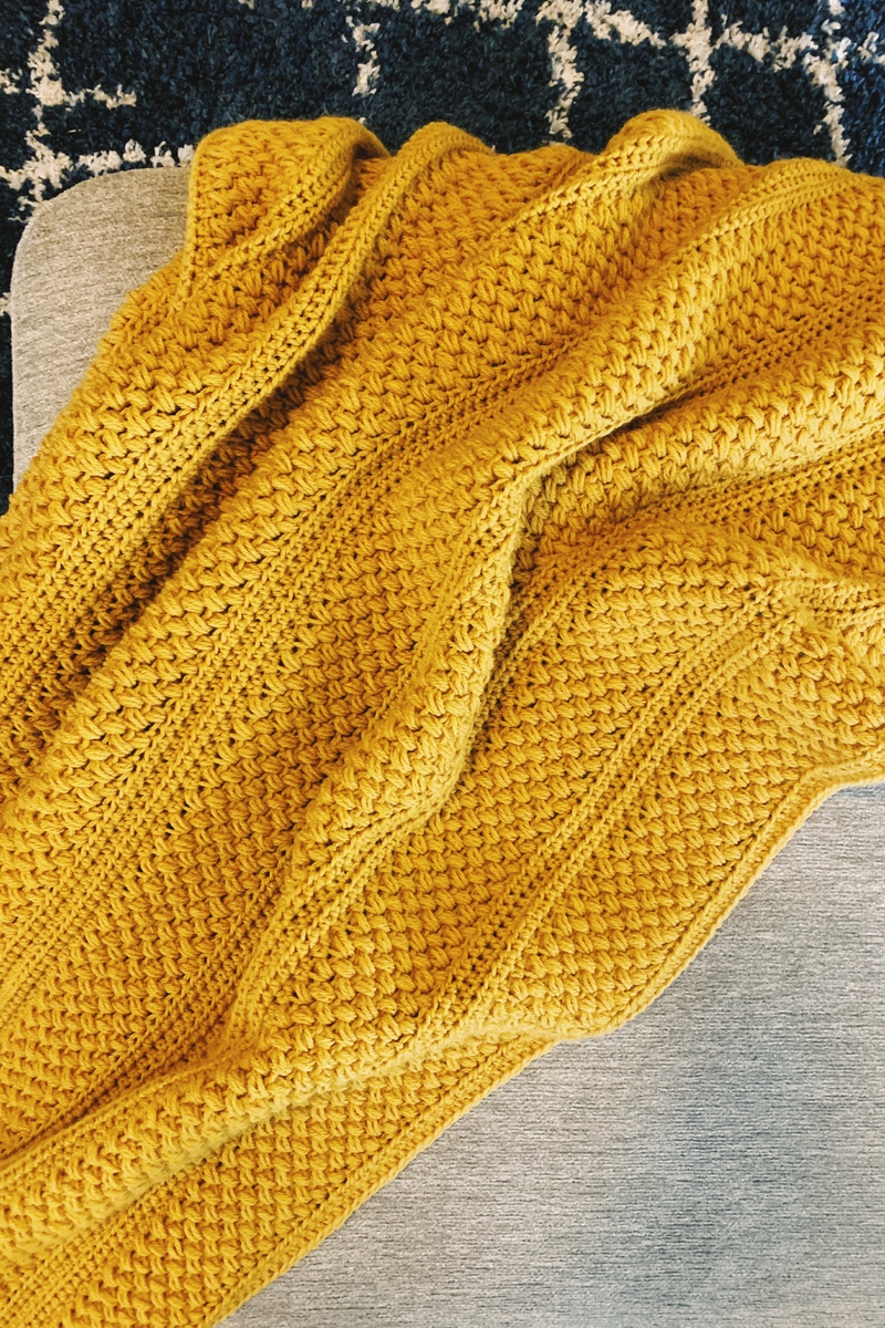 Easy Crochet Blanket Pattern for Beginners