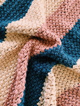 Crochet Baby Blanket Pattern with Worsted Weight Yarn