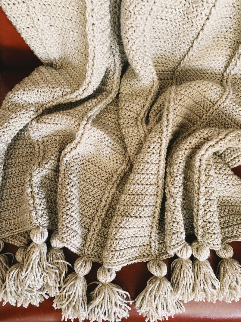 Large Crochet Blanket Pattern