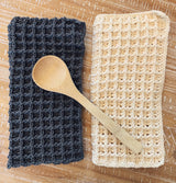 beginner friendly Crochet Waffle Stitch Dishcloth Pattern