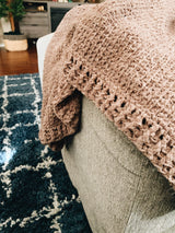 chenille crochet blanket pattern