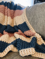 the Hazel Crochet Baby Blanket Pattern
