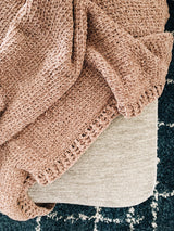 Easy Tunisian Crochet Blanket Pattern | The Logan Blanket